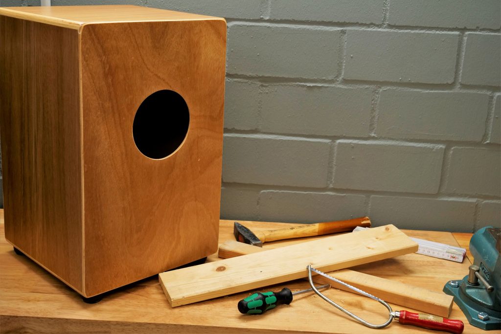 Cajon selbst bauen & spielen lernen JKJ 2020 Jugendkulturjahr in