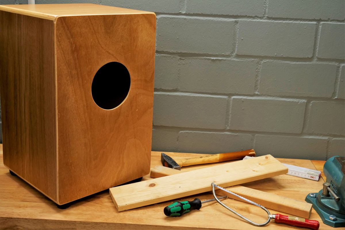 Cajon selbst bauen & spielen lernen JKJ 2020 Jugendkulturjahr in